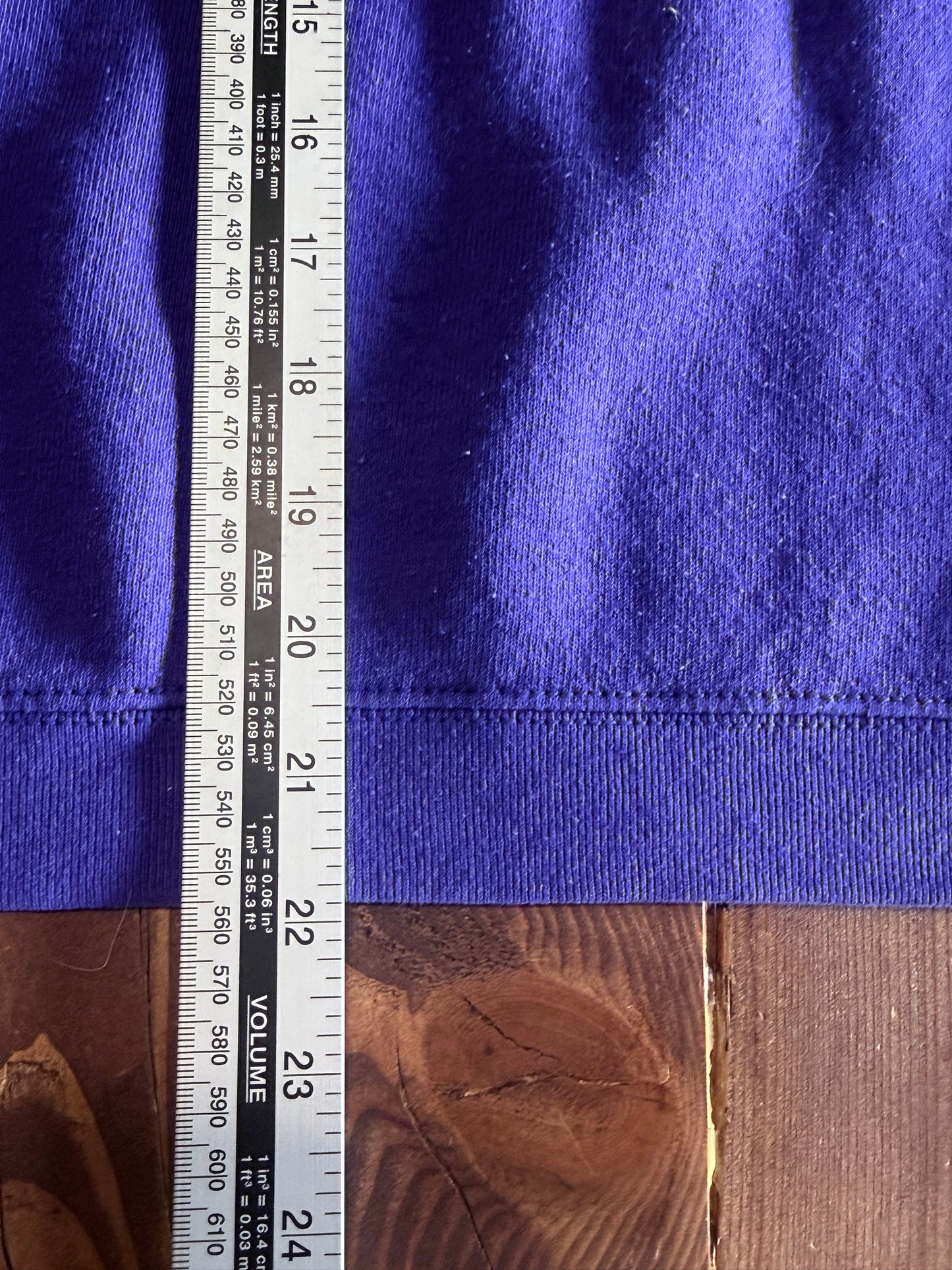 Vintage Catalina Women's Purple Cropped Crewneck Sweater Size Medium