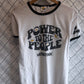 Woodstock Power to the People Ringer Music Tee Size Medium