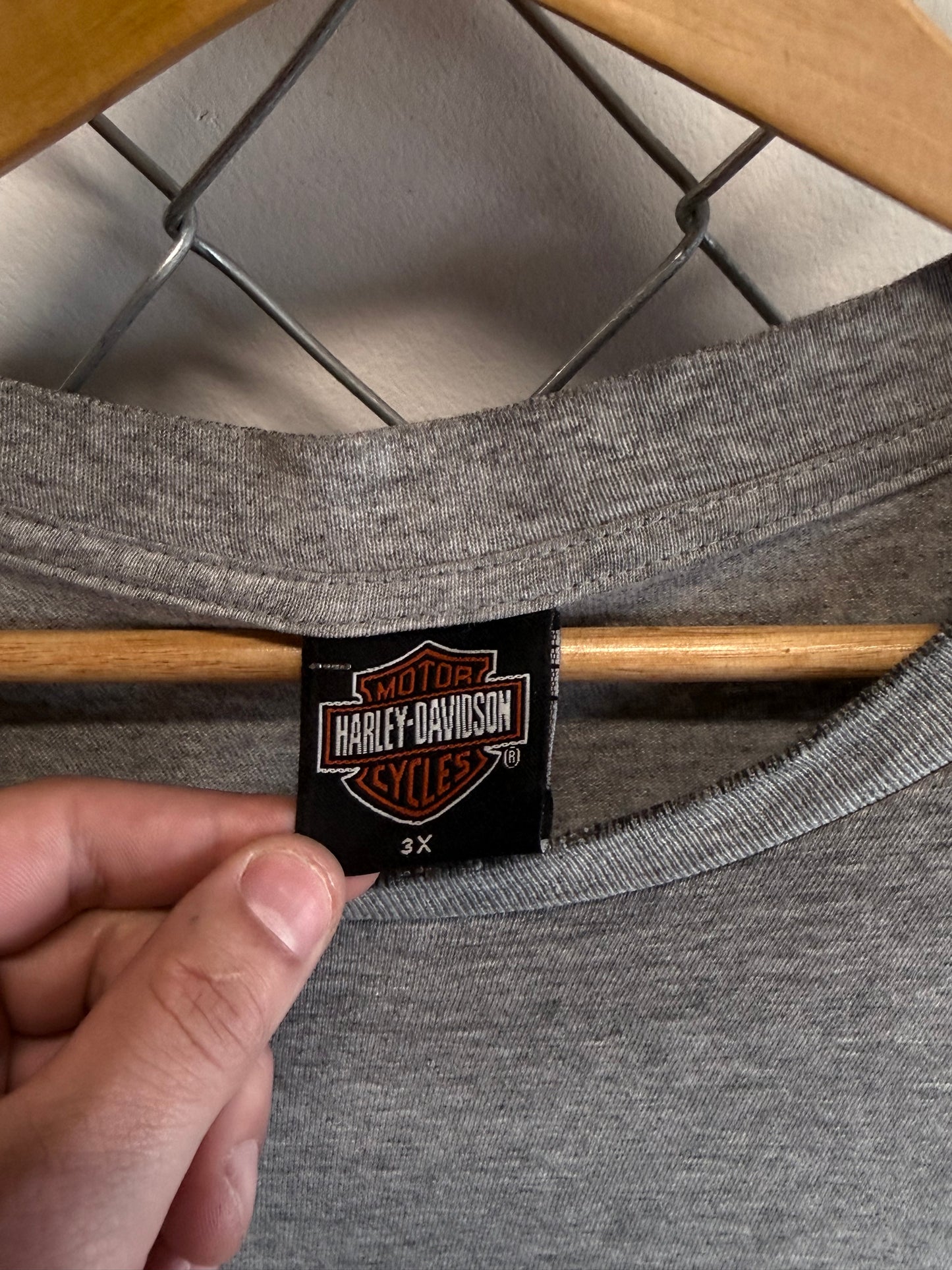 Harley Davidson Red Lodge Montana Beartooth Biker Graphic Tee Size 3XL