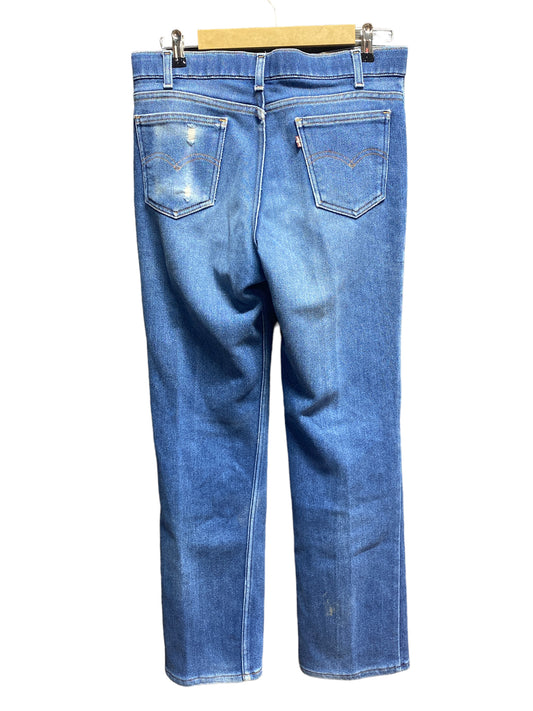 Vintage Levi Action Jeans Medium Wash Denim Made in USA Size 34x32