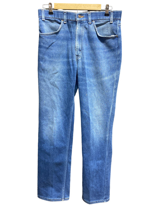 Vintage Levi Action Jeans Medium Wash Denim Made in USA Size 34x32