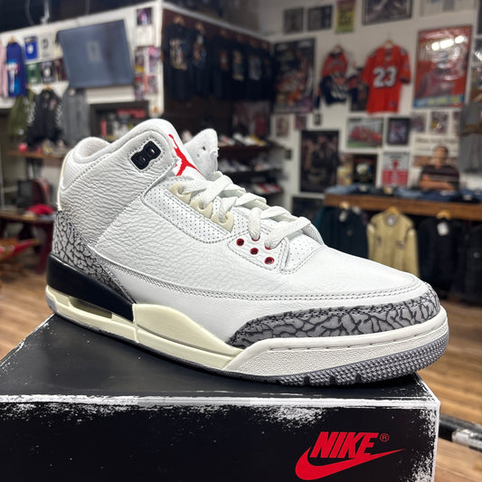 Jordan 3 'Reimagined White cement' Size 10 (VNDS)