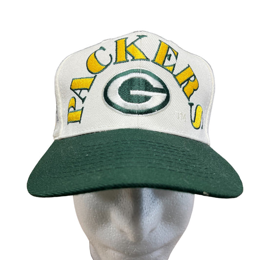 Vintage 90's Annco Green Bay Packers AFL VS NFL Super Bowl Hat