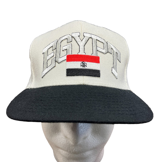 Vintage 90's Egypt Flag Snapback Hat