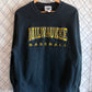 Vintage 90's Milwaukee Brewers Baseball Crewneck Sweater Size XL