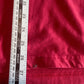 Vintage Red Blank Long Sleeve Shirt Size XL