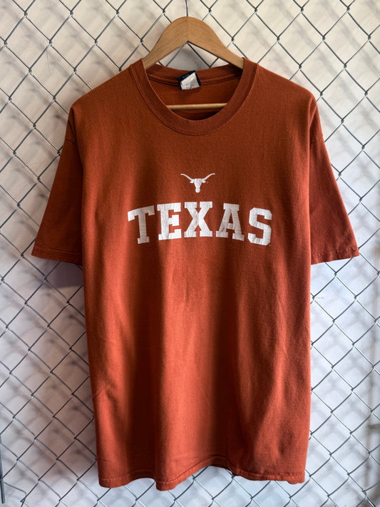 Vintage Texas Longhorns Collegiate Logo Graphic Tee Size XL