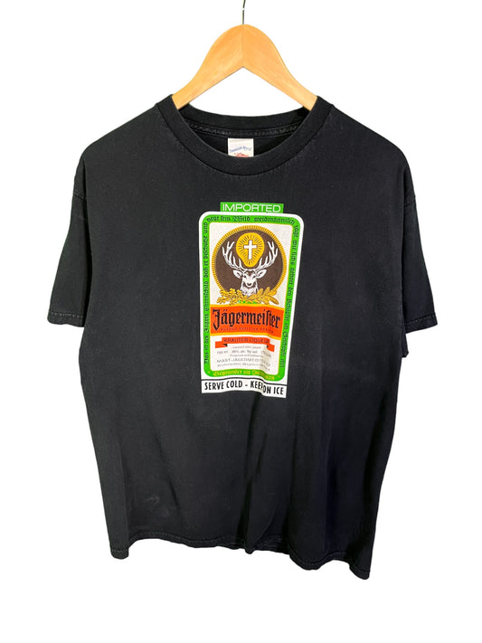2006 Jagermeister Sturgis Rally Promo Biker Graphic Tee Size Large