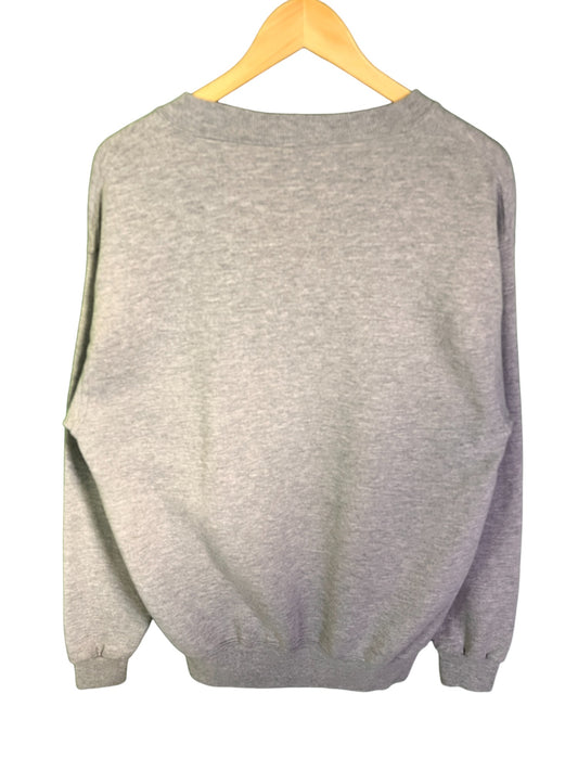 Vintage 1996 Atlanta Olympics Grey Blank Crewneck Sweater Size Large