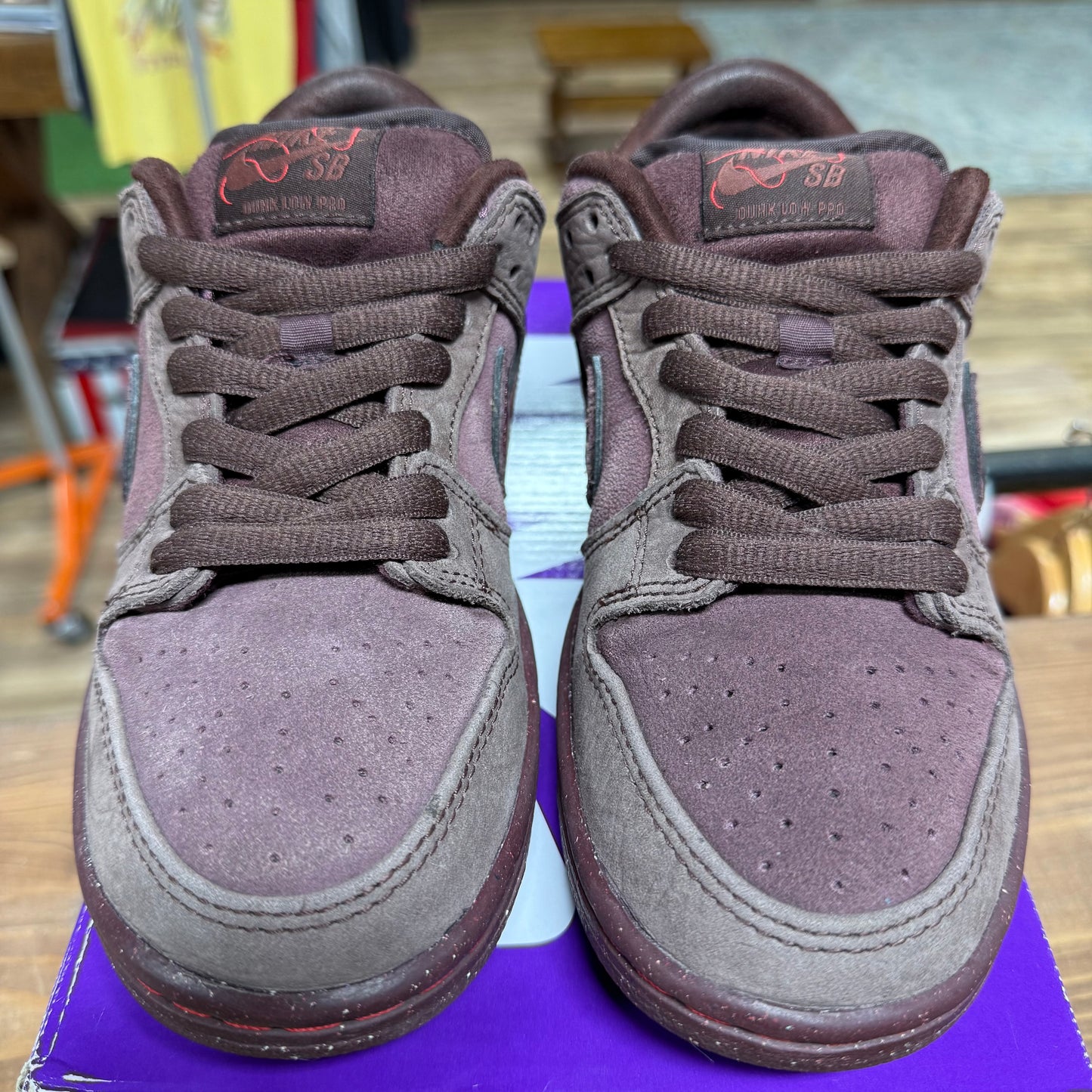 Nike SB Dunk Low 'Burgundy Crush' Size 5Y