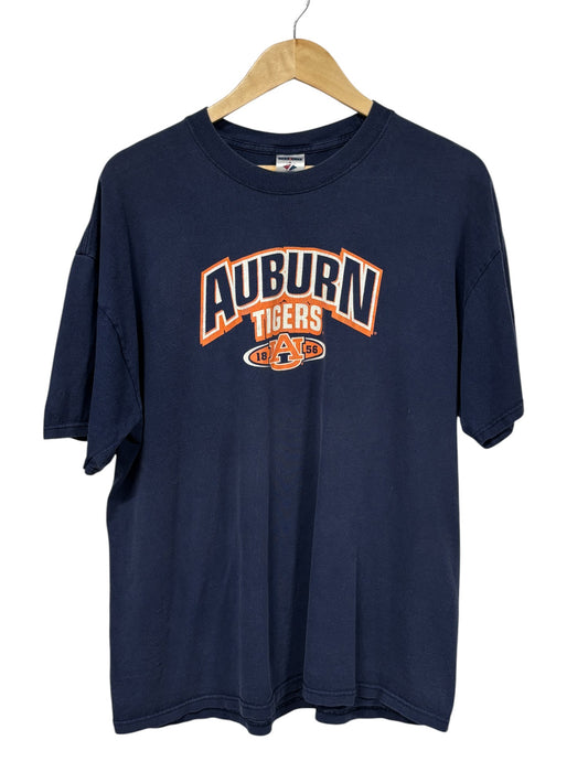 Vintage 00's Auburn Tigers Collegiate Football Graphic Tee Size XL