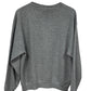 Vintage 90's Fruit of the Loom Heavyweight Blank Grey Sweater Size Large