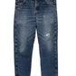 Vintage Dickies Relaxed Fit Flannel Lined Denim Jeans Size 34x32