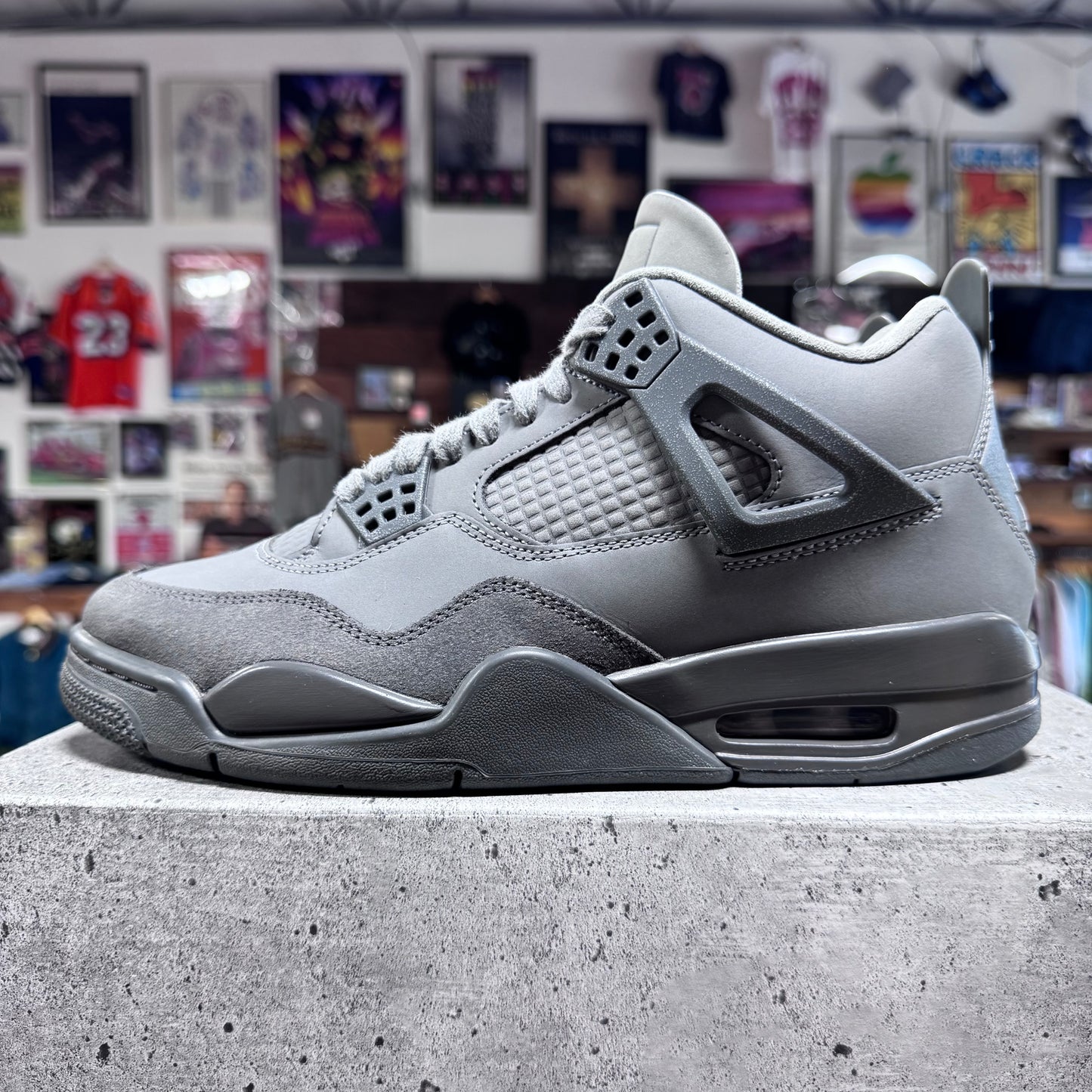 Jordan 4 'Wet Cement' Size 8.5