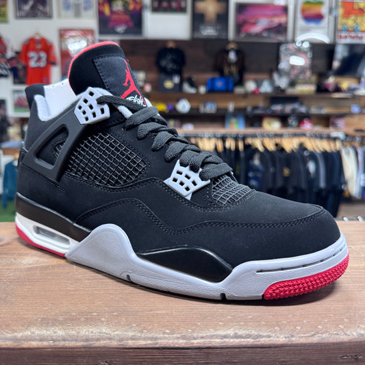 Jordan 4 'Bred (2019)' Size 10 (DS)