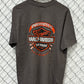 Vintage 90's Harley Davidson Indianapolis Biker Graphic Tee Size Large