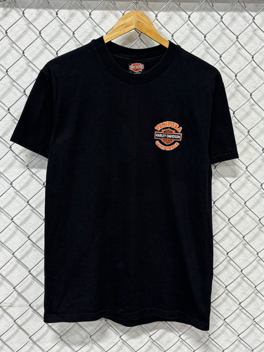 Vintage 90's Harley Davidson Ventura California Biker Graphic Tee Size Medium