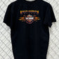 Vintage 90's Harley Davidson Nebraska Pocket Biker Tee Size Medium