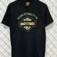 Vintage 90's Harley Davidson Fat Hawg Biker Graphic Tee Size Medium