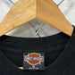 Vintage 90's Harley Davidson Fat Hawg Biker Graphic Tee Size Medium
