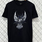 Vintage 90's Harley Davidson Chrome Eagle Biker Graphic Tee Size Medium