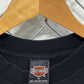 Vintage 90's Harley Davidson Chrome Eagle Biker Graphic Tee Size Medium