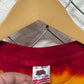 Vintage 90's Bob Marley Confrontation Reggae Tie Dye Band Tee Size XL