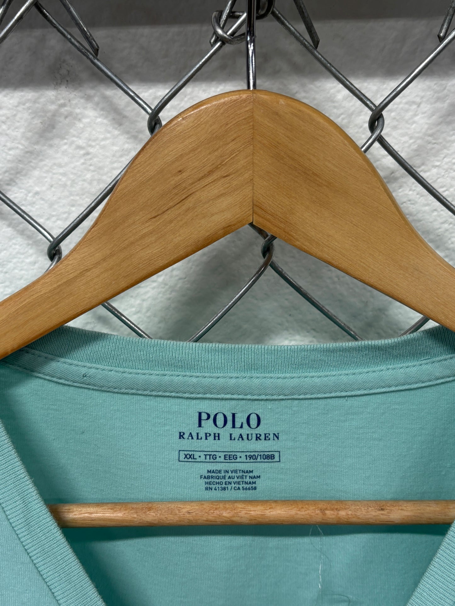 Polo Ralph Lauren Blue Big Pony Tee Size XXL