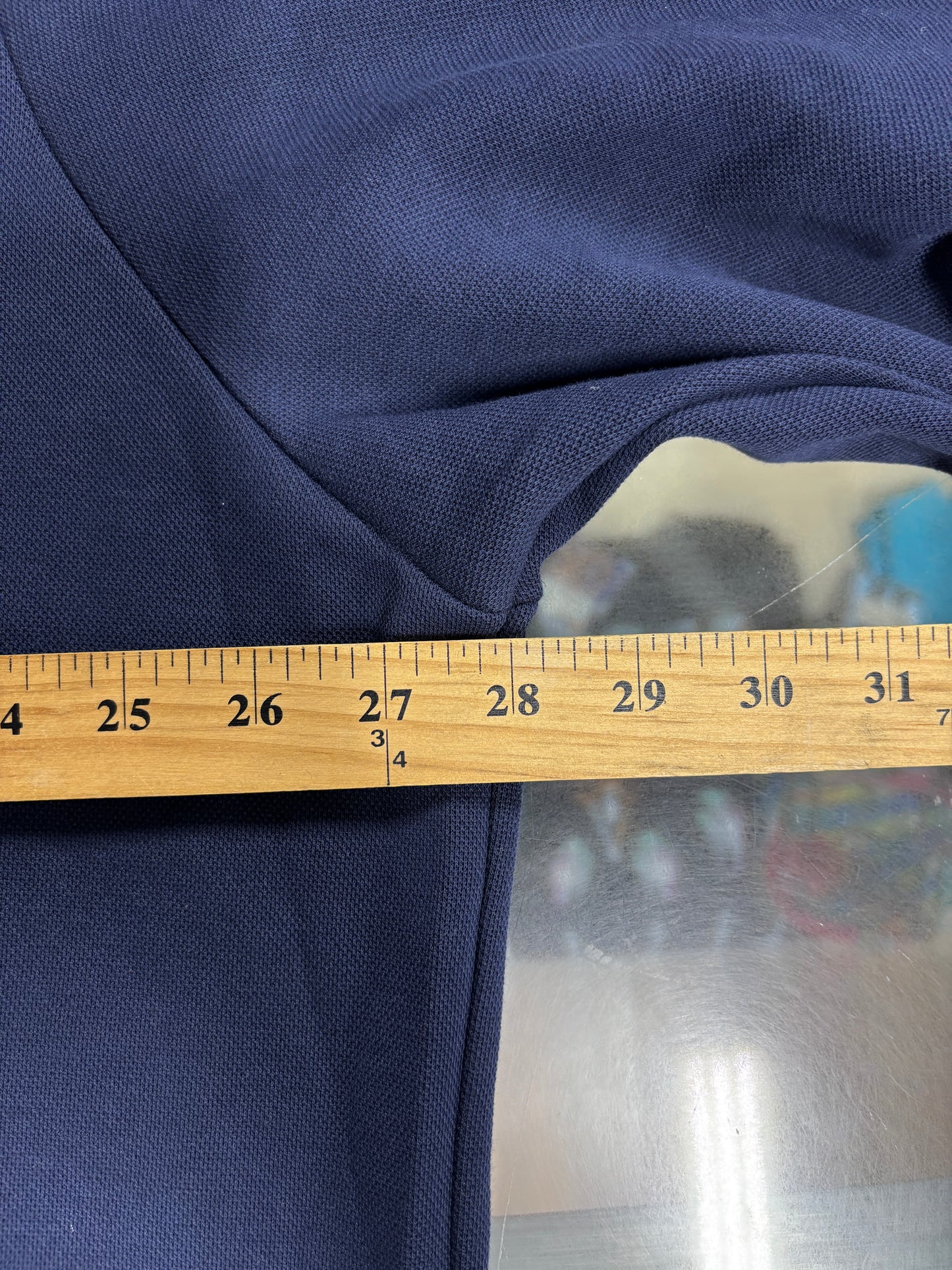 Polo Ralph Lauren Navy Blue Double Knit Track Suit Jacket Pants Size XXL
