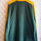 Reebok Green Bay Packers Quarter Zip Fleece Sweater Size XL