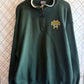 Vintage Pro Player Green Bay Packers Quarter Zip Fleece Sweater Size XL