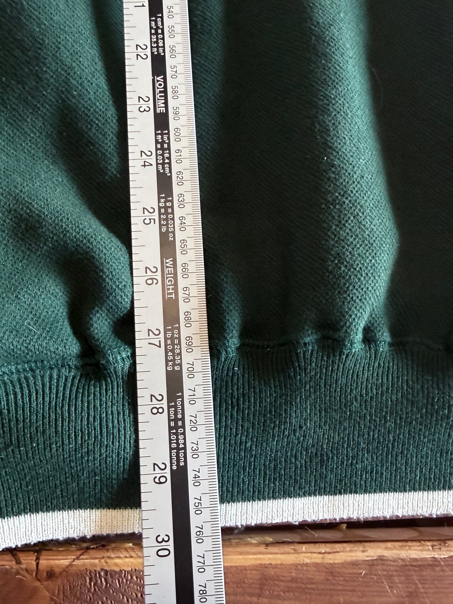 Vintage Pro Player Green Bay Packers Quarter Zip Fleece Sweater Size XL