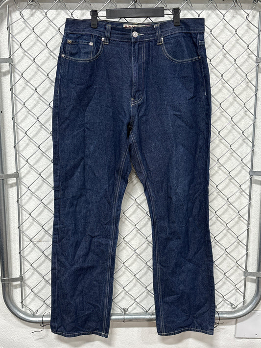 PJ Mark Straight Leg Blue Denim Jeans Size 36x34