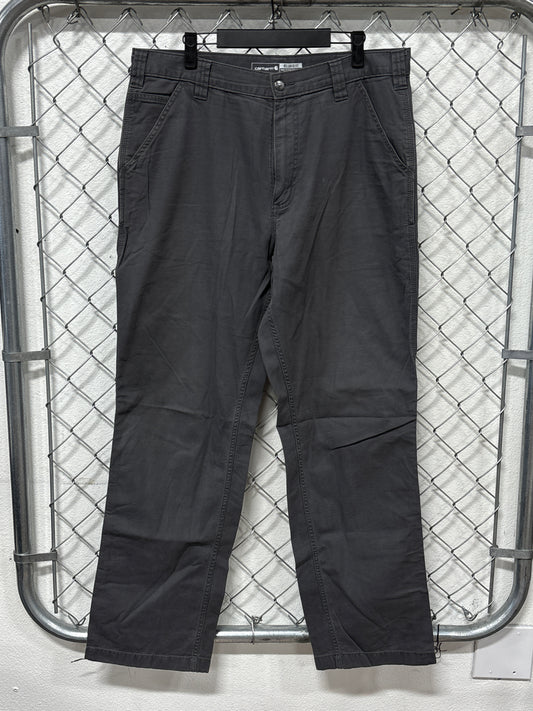 Carhartt Grey Relaxed Fit Carpenter Pants Size 36x34