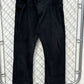 Polo Ralph Lauren Black Denim Straight Leg Jeans Size 38x31