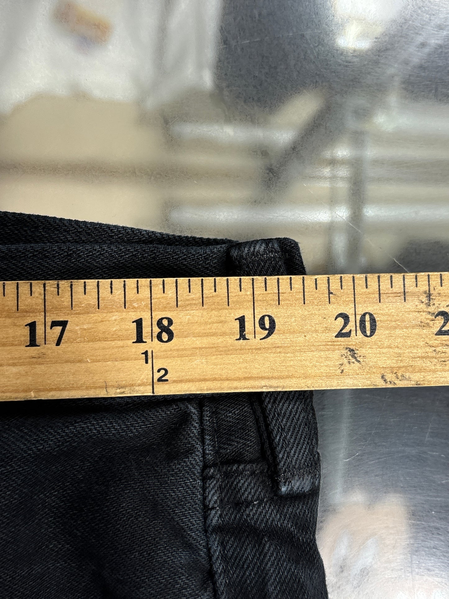 Polo Ralph Lauren Black Denim Straight Leg Jeans Size 38x31