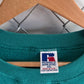 Vintage 90's Russell Athletic Teal Blue Blank Crewneck Sweater Size XXL