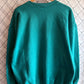 Vintage 90's Russell Athletic Teal Blue Blank Crewneck Sweater Size XXL