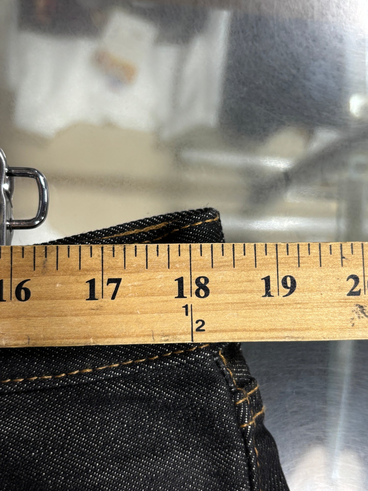 Levi's 501 Dark Wash Denim Jeans Size 36x34