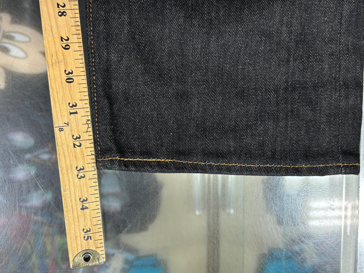 Levi's 501 Dark Wash Denim Jeans Size 36x34