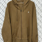 Polo Ralph Lauren Brown Classic Logo Zip Up Hoodie Size XXL