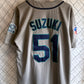 Majestic Seattle Mariners Ichiro Suzuki 20th Anniversary Jersey Size Large