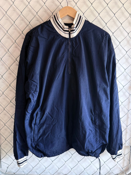Vintage 90's Champion Quarter Zip Windbreaker Jacket Size Large