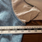 Vintage 90's Denim Postal Service Denim Bomber Jacket Size Large