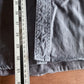Vintage Harley Davidson Cut Off Biker Button Up Shirt Size Large