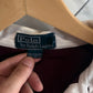 Vintage Polo Ralph Lauren Red White Striped Rugby Long Sleeve Size XL