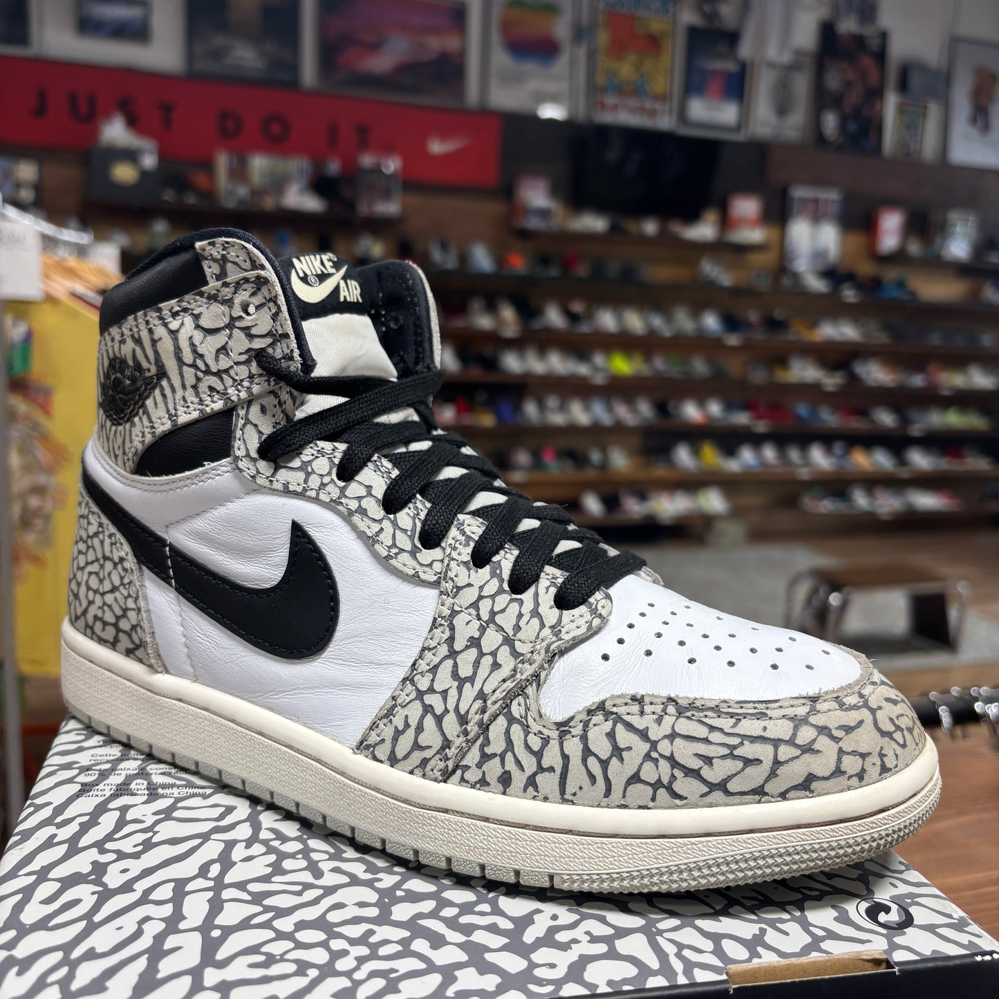 Jordan 1 'White Cement' Size 7