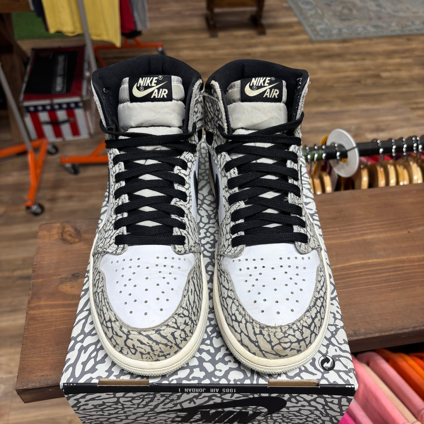 Jordan 1 'White Cement' Size 7