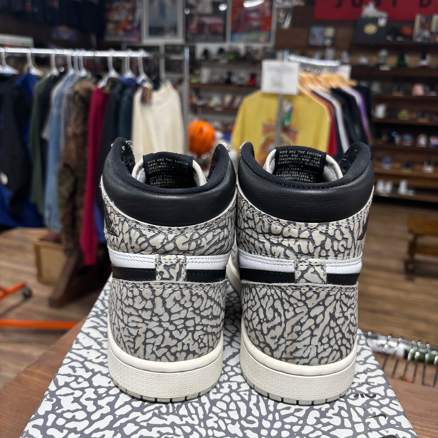 Jordan 1 'White Cement' Size 7