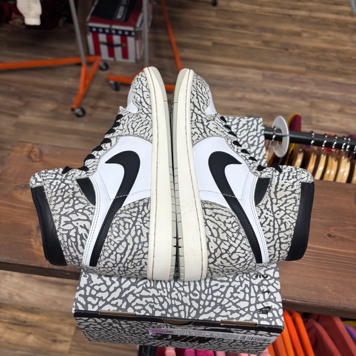 Jordan 1 'White Cement' Size 7